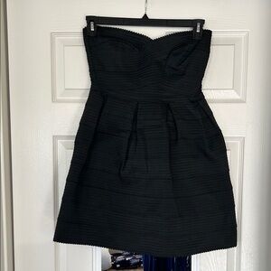 B Darlin Heavy Textured Strapless Dress